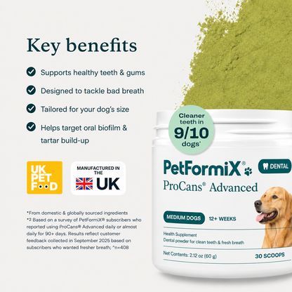ProCans® Advanced Dental Powder for dogs