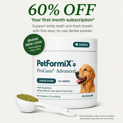 ProCans® Advanced Dental Powder for dogs