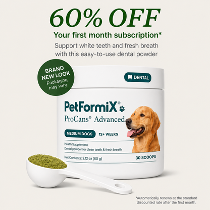 ProCans® Advanced Dental Powder for dogs